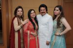 Pankaj udhas with wife Farida Udhas and daughter Nayaab and Rewa Udhas at Ghazal Festival in Mumbai on 30th July 2016